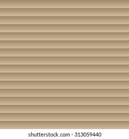 Seamless pattern texture of crumpled paper in the volume of horizontal lines for notes in a light brown, light gradient effect wood