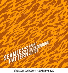 Seamless pattern texture designs for extreme jersey team, racing, cycling, football, gaming and sport livery.