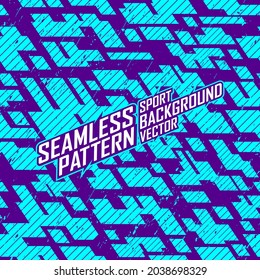 Seamless pattern texture designs for extreme jersey team, racing, cycling, football, gaming and sport livery.
