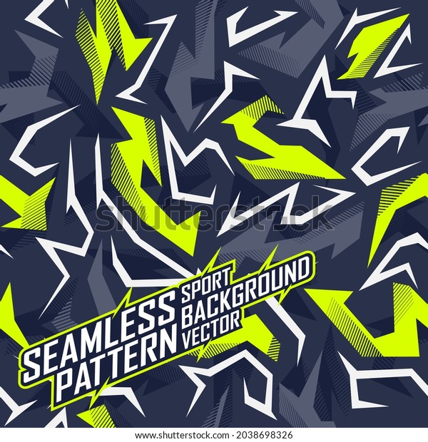 Seamless pattern
texture designs for extreme jersey team, racing, cycling, football,
gaming and sport
livery.