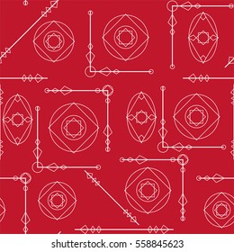 Seamless pattern texture. Geometric ornament. Vector illustration