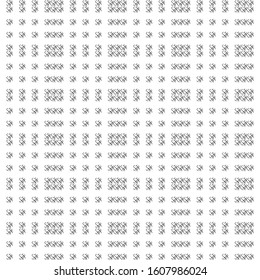 Seamless pattern texture in geometric ornamental style