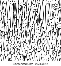 Seamless pattern. Texture of melting ice cream