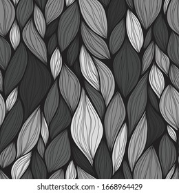 Seamless pattern. Texture of pastel wavy stripes. Stylish abstract background
