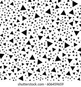 Seamless pattern, texture with random, scattered shapes