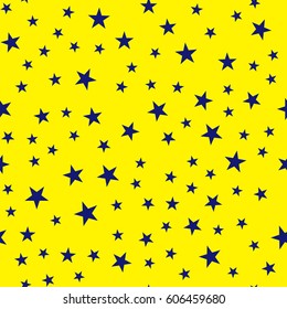 Seamless pattern, texture with random, scattered shapes