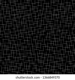Seamless pattern texture with randomly disposed lines. Stylish print endless pattern. Modern graphic design. Repeating abstract background for web, wallpaper, fabric, textile, book cover, notebook