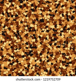 Seamless pattern. Texture with shades of gold. Editable.