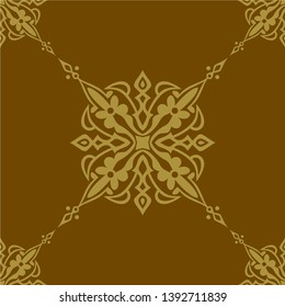seamless pattern, texture, vector graphics. isolated on dark brown