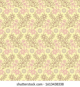 Seamless pattern texture vector for print textile designs