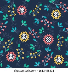 Seamless pattern texture vector for print textile design