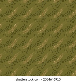 Nahtloses Muster strukturierter gekrümmter Linien. Abstrakte Ornamente. Vektorgrafiken. Design für Gewebe, Papier, Textilien, Keramik, Tapeten.