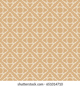 seamless pattern, Thailand traditional style