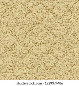 A seamless pattern that has shades of old paper, on which there is a parquet pattern.