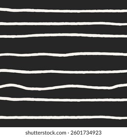 Seamless pattern with thin line stripes, abstract endless simple texture for fabric, textile, wrapping, modern repeating design flat vector illustration.
