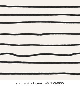 Seamless pattern with thin line stripes, abstract endless simple texture for fabric, textile, wrapping, modern repeating design flat vector illustration.