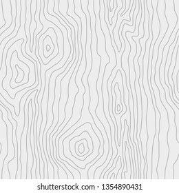 Seamless pattern of thin lines, wood texture background. Light gray wooden texture. Vector wallpaper