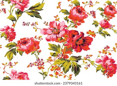 Seamless pattern, tie dye allover, textile,dye pattern, water colour pattern,design Abstract Print