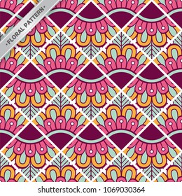 Seamless pattern tile