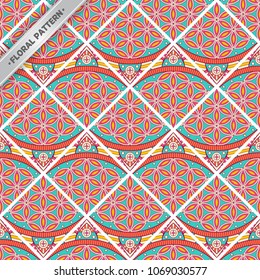 Seamless pattern tile