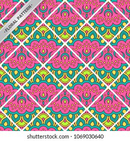 Seamless pattern tile