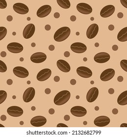 Seamless Pattern Tile with Coffee Theme