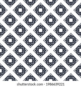 Seamless pattern tile with mandalas. Vintage decorative elements. Hand drawn mandala background design element