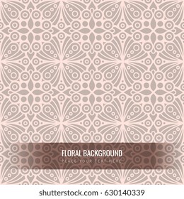 Seamless pattern tile with mandalas. Vintage decorative elements. Hand drawn background. Islam, Arabic, Indian, ottoman motifs. Perfect for printing on fabric or paper.