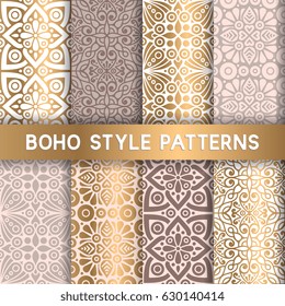 Seamless pattern tile with mandalas. Vintage decorative elements. Hand drawn background. Islam, Arabic, Indian, ottoman motifs. Perfect for printing on fabric or paper.
