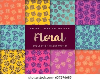 Seamless pattern tile with mandalas. Vintage decorative elements. Hand drawn background. Islam, Arabic, Indian, ottoman motifs. Perfect for printing on fabric or paper.