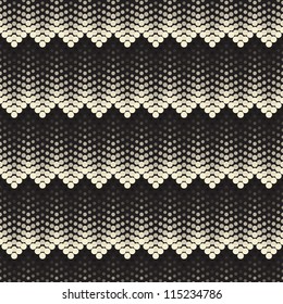 Seamless pattern. Tile volume texture made from points