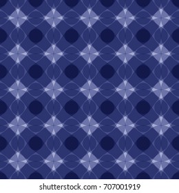Seamless Pattern. Tiled Backdrop. Stylish Endless Texture. Repeating Ornament. Cover, Wrapping Paper, Wide Screen Background. Abstract Seamless Pattern
