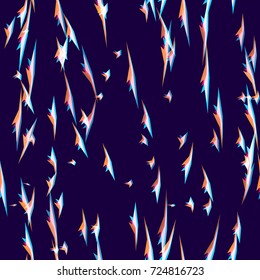 Seamless Pattern. Tiled Background. Stylish Endless Texture. Repeating Ornament. Fashion, Cover, Wide Screen Backdrop. Abstract Seamless Pattern