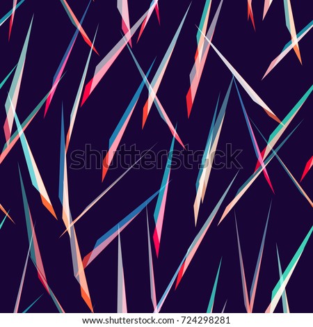 Seamless Pattern. Tiled Background. Stylish Endless Texture. Repeating Ornament. Fashion, Cover, Wide Screen Backdrop. Abstract Seamless Pattern