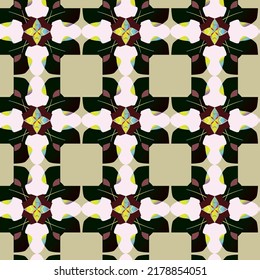 Seamless pattern for tiles and home decoration. Vector. eps 10
