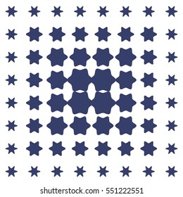 Seamless pattern tiles. Monochrome geometrical composition on a white background executed in azulejos style. excellent for printing on ceramic tiles