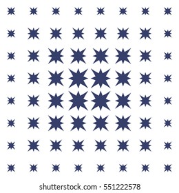 Seamless pattern tiles. Monochrome geometrical composition on a white background executed in azulejos style. excellent for printing on ceramic tiles
