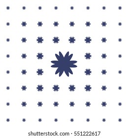 Seamless pattern tiles. Monochrome geometrical composition on a white background executed in azulejos style. excellent for printing on ceramic tiles