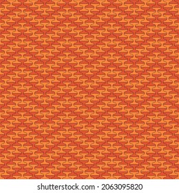 Seamless pattern. Tiles ornament. Oriental ornamentation. Repeated dumbbells shapes. Tile wallpaper. Mosaic motif. Abstract background. Digital paper, textile print, web design. Vector art