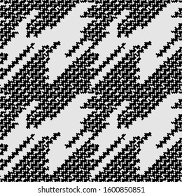 Seamless pattern. Tiles, signs background. Rhombuses, figures ornament. Diamonds, shapes wallpaper. Ethnic motif. Forms, checks backdrop. Textile print, web design, abstract illustration. Vector