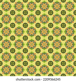 Seamless pattern of tiles. Vintage decorative design elements. Islam, Arabic, Indian, ottoman handdrawn motifs. Perfect for printing on fabric or paper.