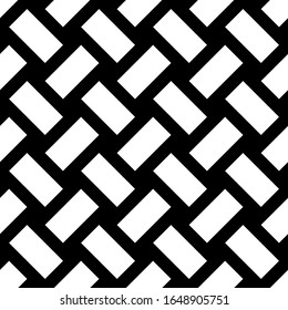 Seamless pattern. Tiles wallpaper. Ethnic motif. Blocks illustration. Rectangles ornament. Bricks backdrop. Geometric background. Digital paper, textile print, web design, abstract. Vector artwork.