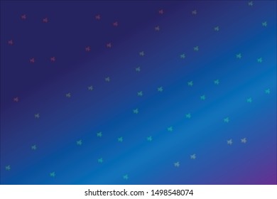 seamless pattern of tiny maple leaf shapes on colorful background can be used for wallpaper, screen presentation, festival invitation with light transparency