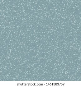Seamless pattern with tiny speckled irregular recycled shapes. Natural rough handmade craft paper texture in aqua blue. 