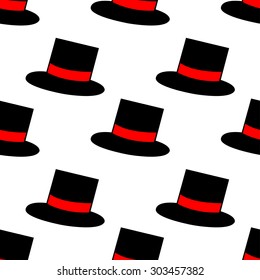 seamless pattern Top hat