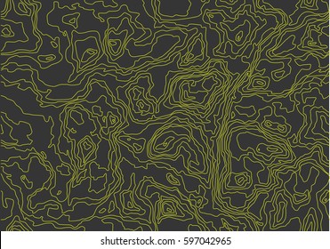 Seamless Pattern Topographic Map Texture Wavy Stock Vector Royalty Free Shutterstock