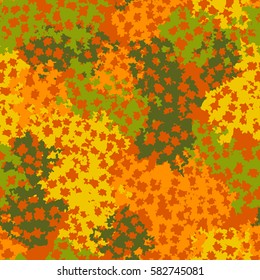 Seamless pattern. Torn shreds. Ragged holes. Chaotic spread. Random order. Fashion camouflage. Flat. Grunge.
