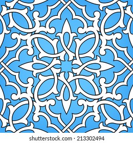  Seamless pattern. Traditional Arabic design. 