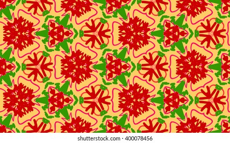 Seamless pattern. Traditional Arabic design.