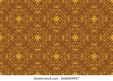 seamless pattern with traditional color
